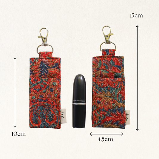 Lipstick Holder Keychain -Sun-