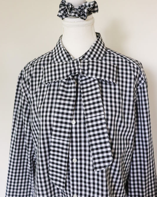 Revamp Shirt -Black/White Check-