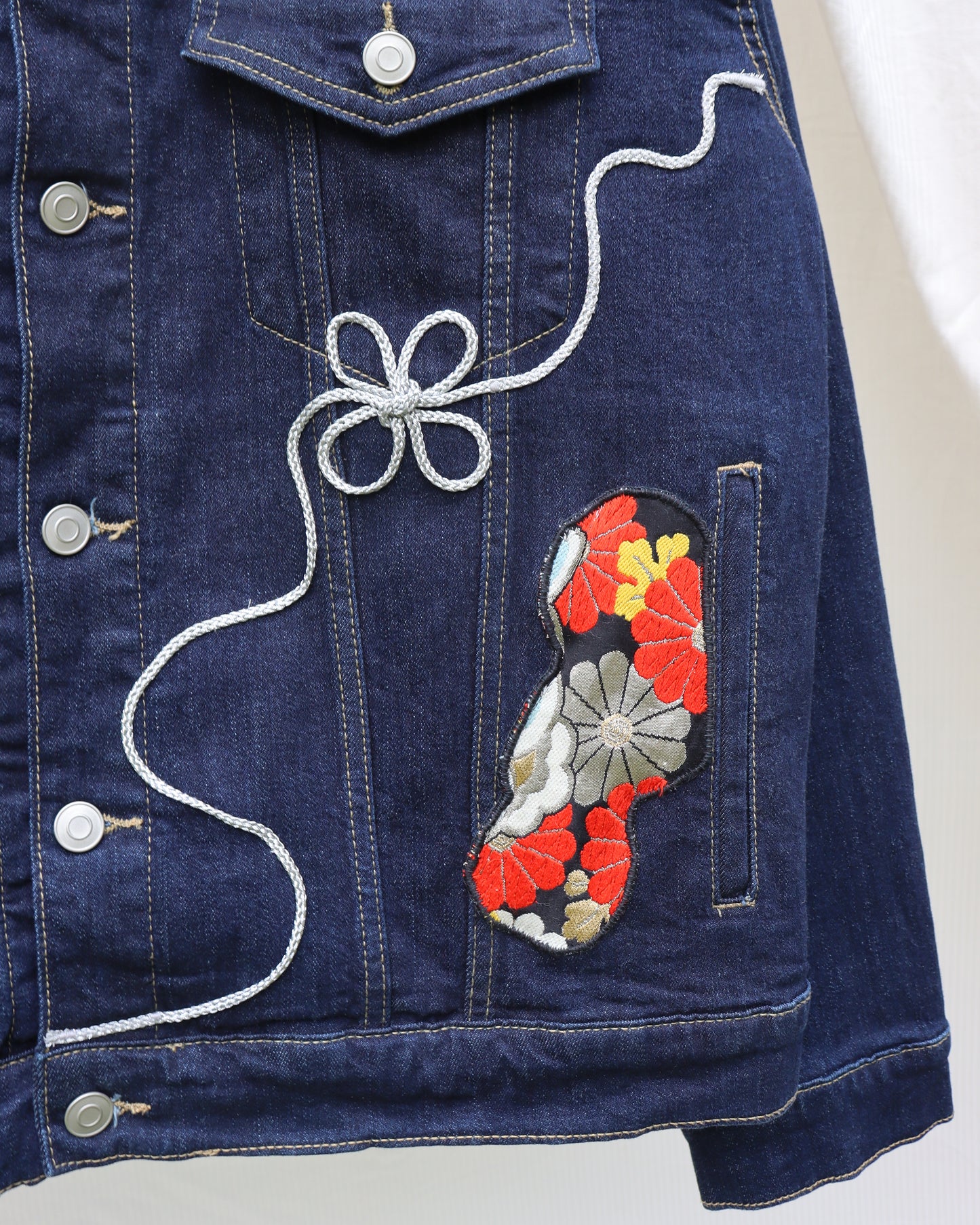 Revamp Denim Jacket -Hishimon- #1