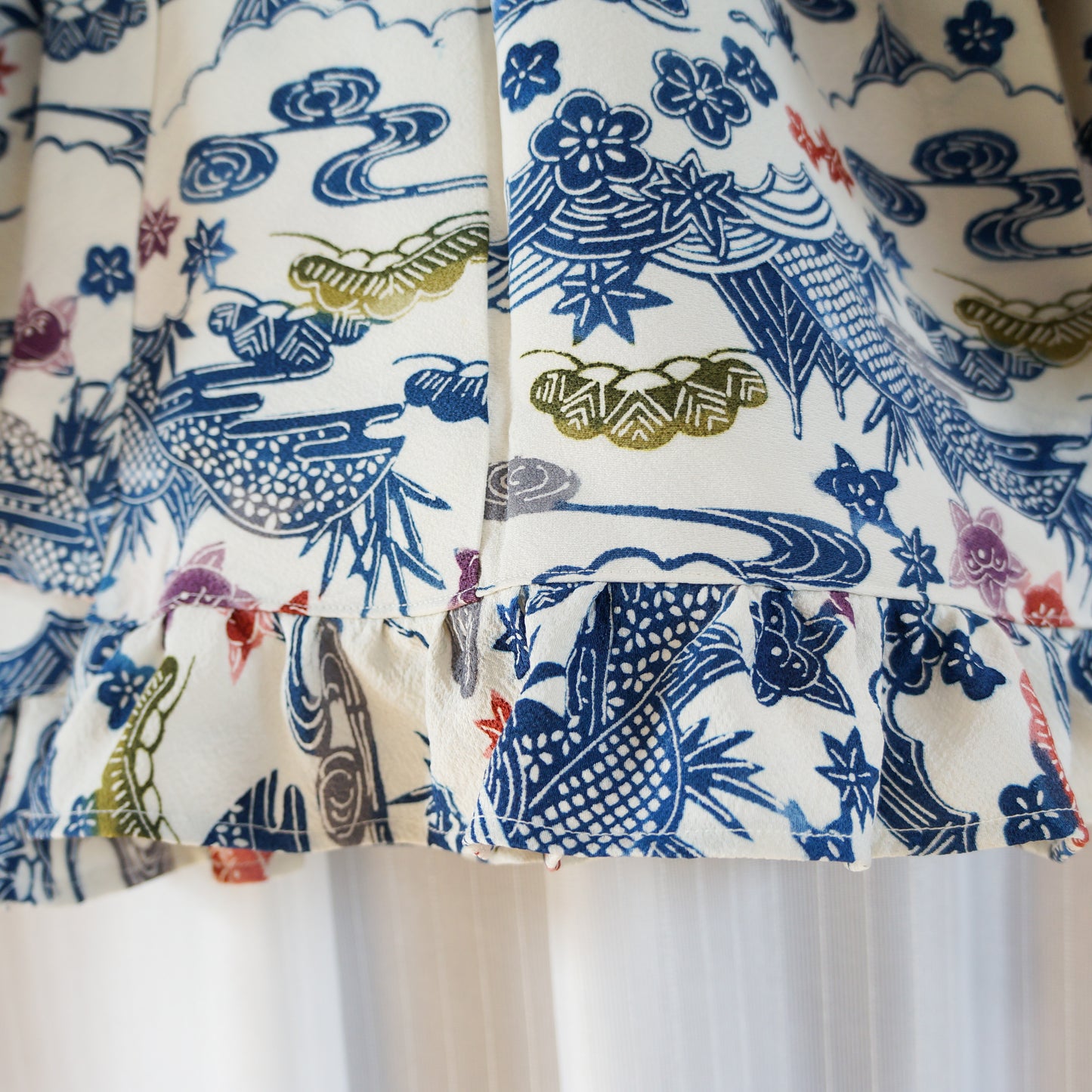 MTO Kimono Dress Mini -Omusubi-