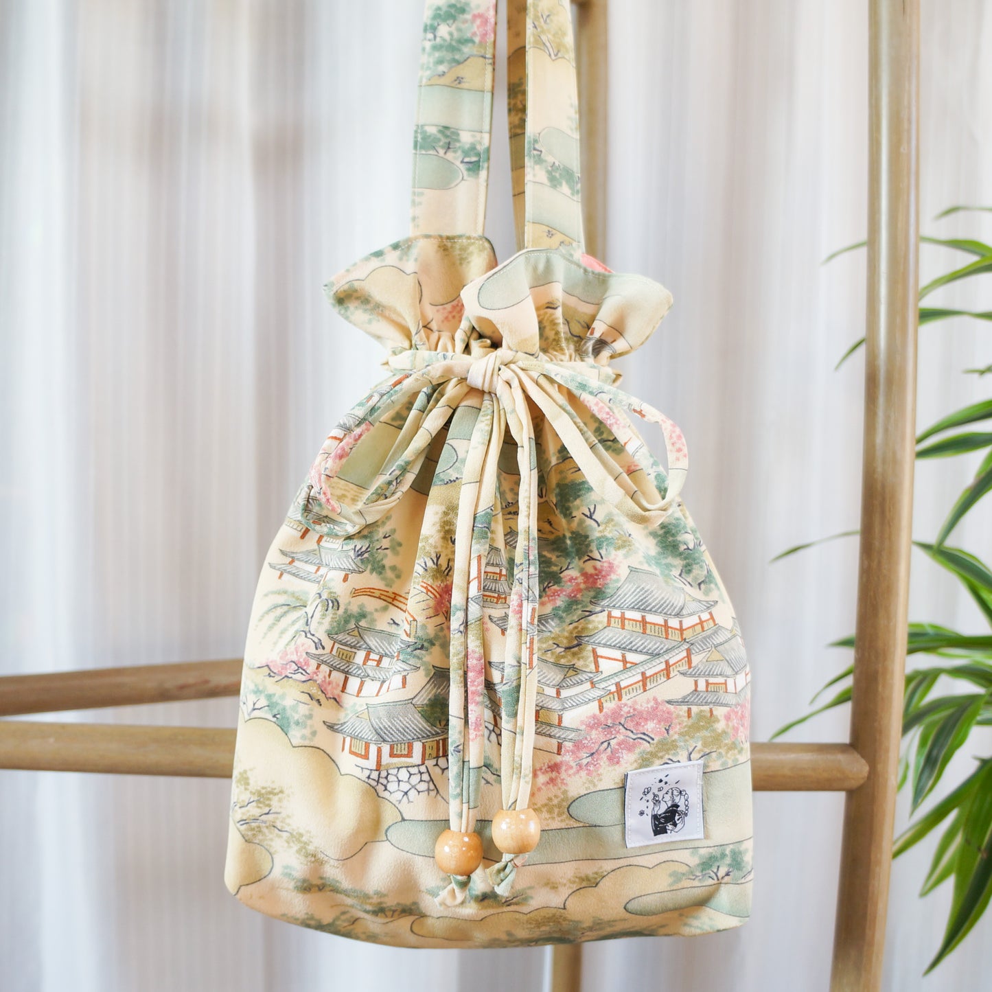 Kinchaku Tote Bag -Edo-