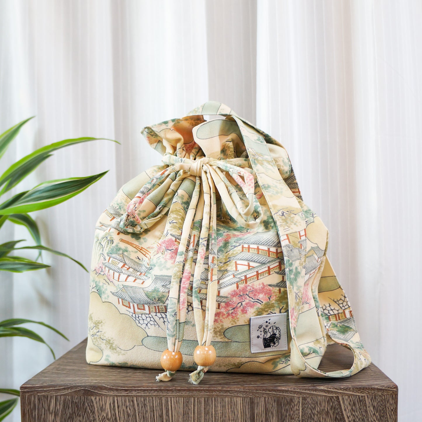 Kinchaku Tote Bag -Edo-