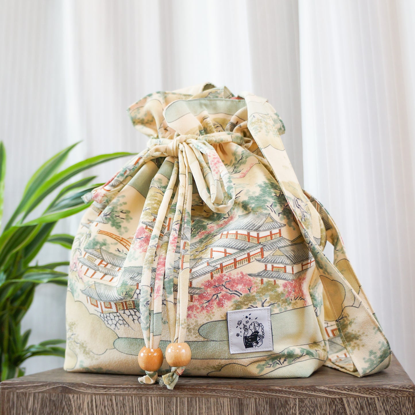 Kinchaku Tote Bag -Edo-
