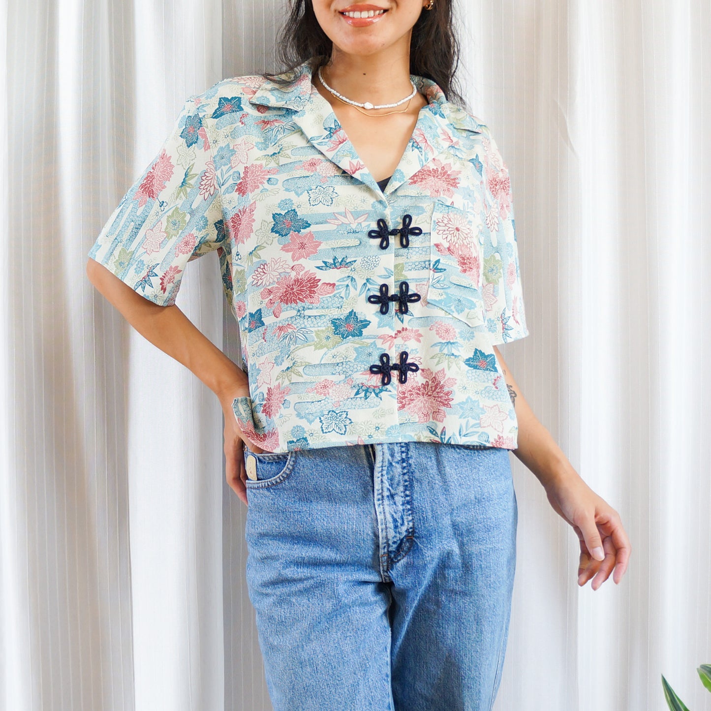 Cropped Aoba Shirt -Koko-