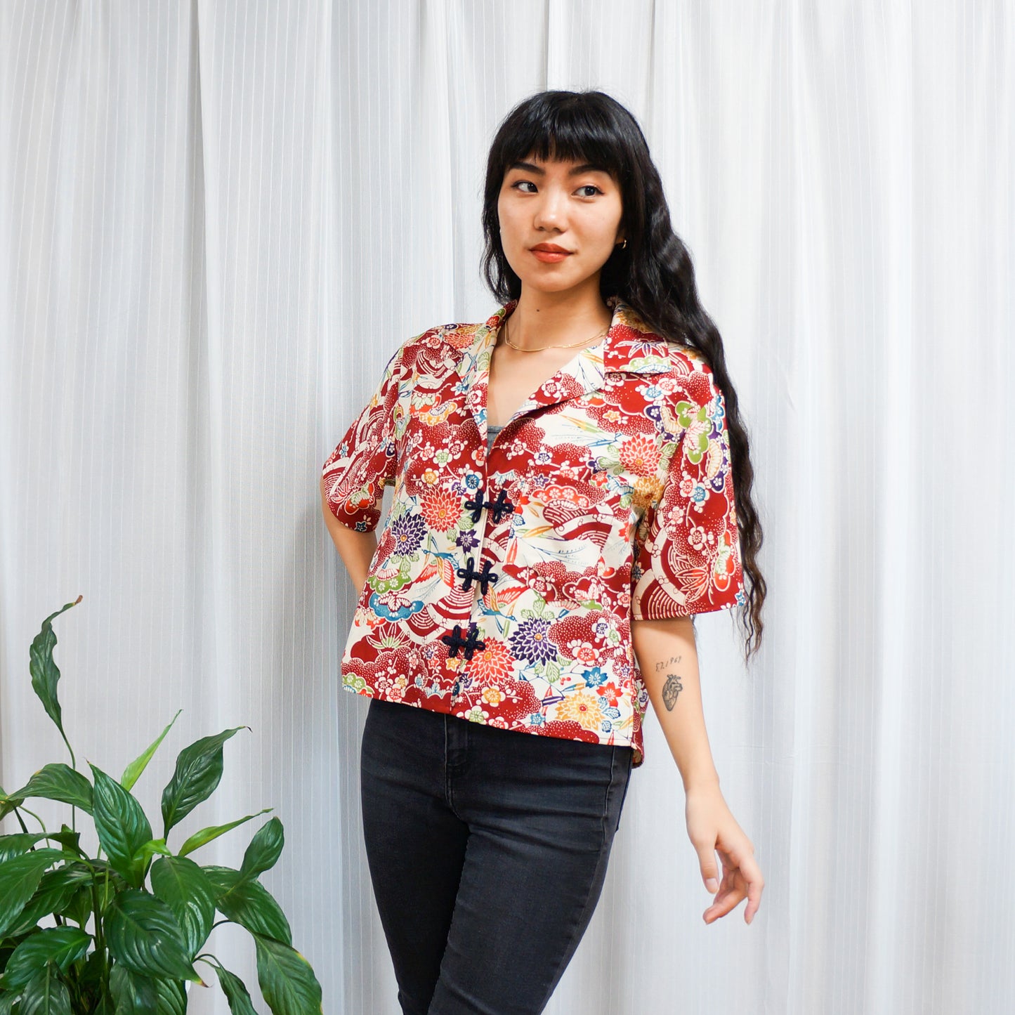 Cropped Aoba Shirt -Kokiake-
