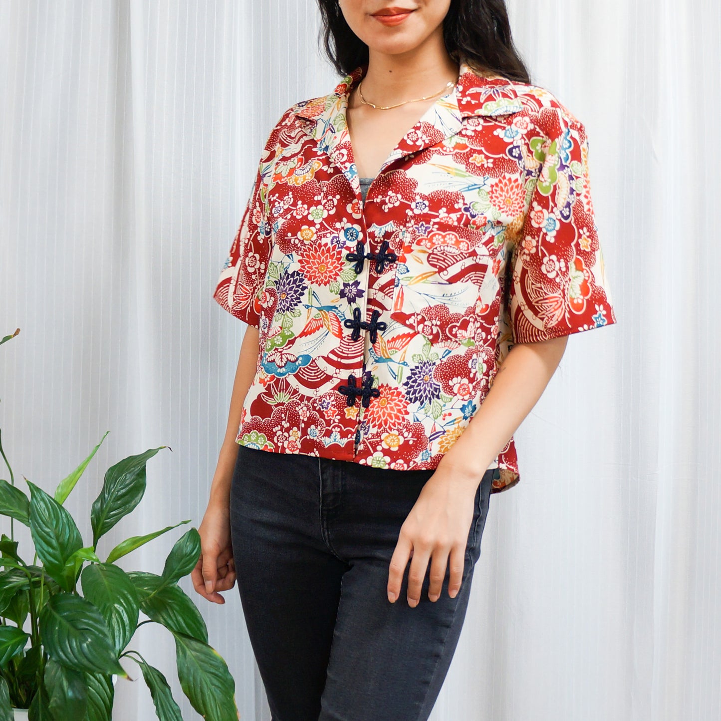 Cropped Aoba Shirt -Kokiake-