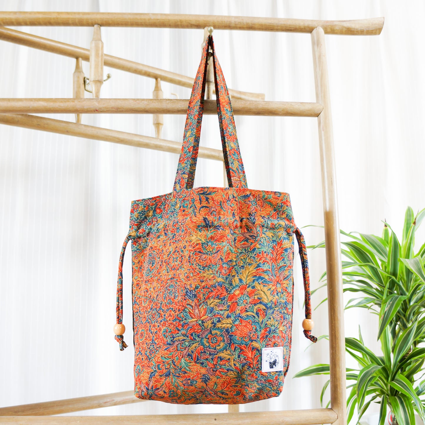 Kinchaku Tote Bag -Sun-
