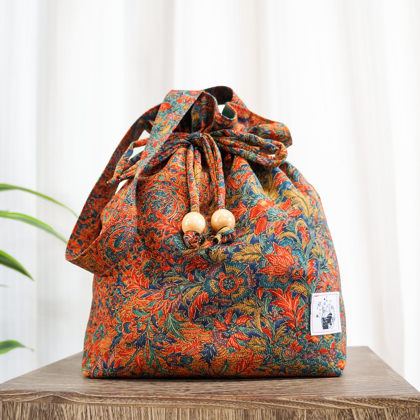 Kinchaku Tote Bag -Sun-