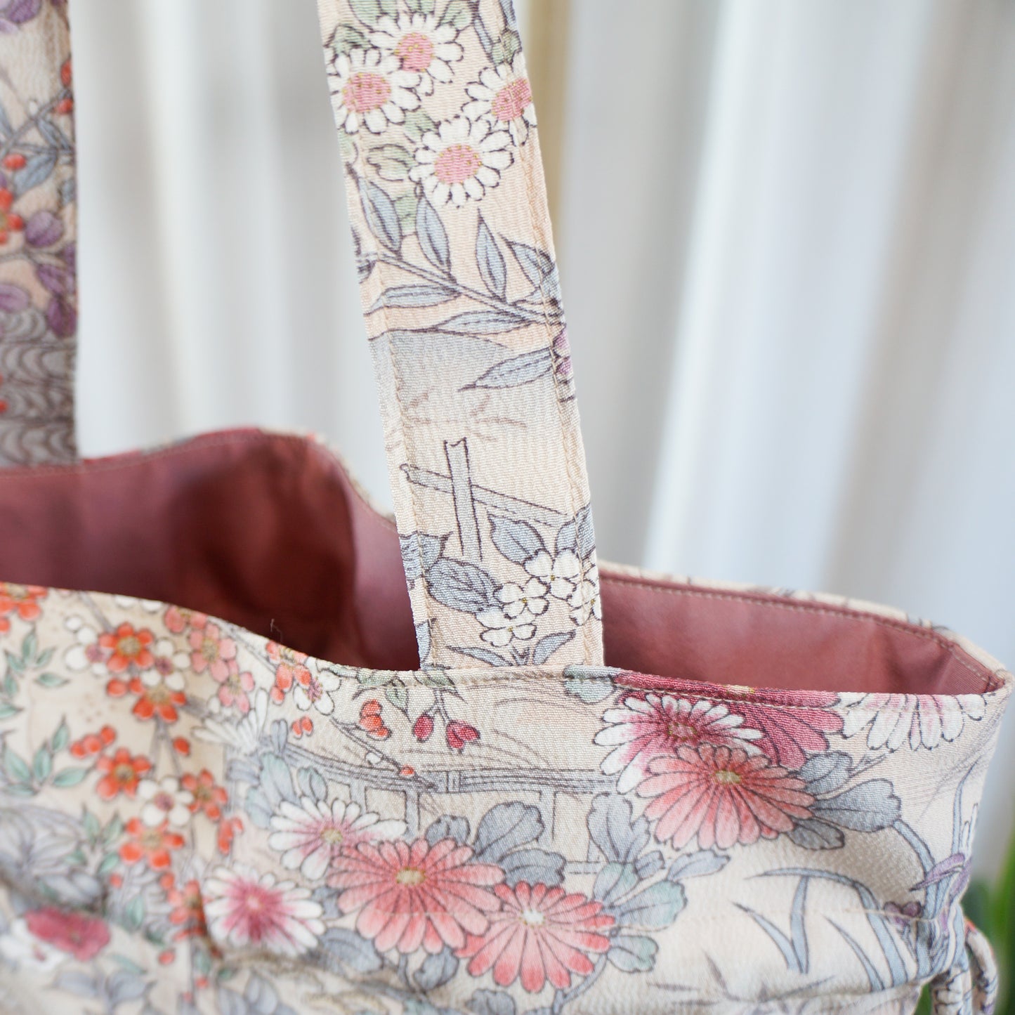 (Additional) Kinchaku Tote Bag -Hanazono-