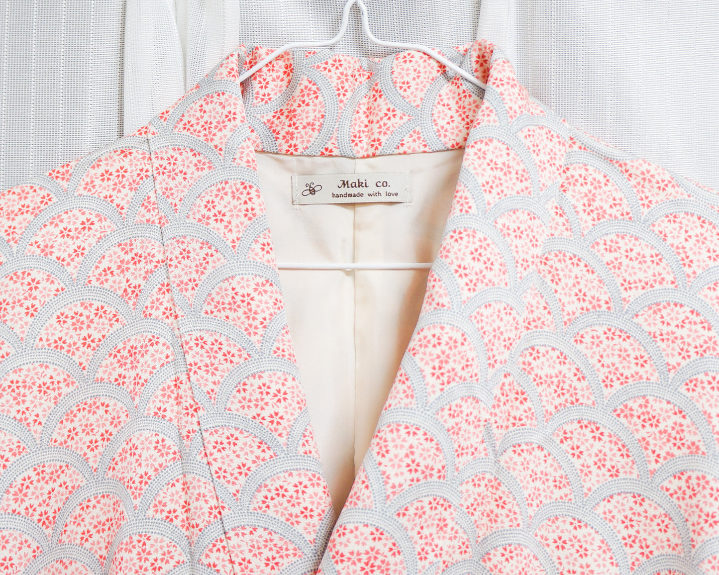 MTO Kimono Dress Mini -Sakura-