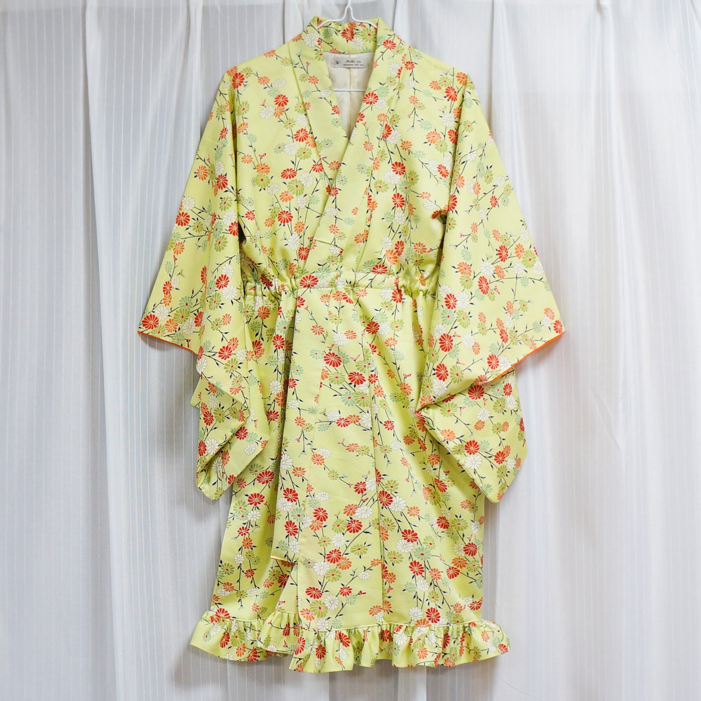 MTO Kimono Dress Mini -Minty-