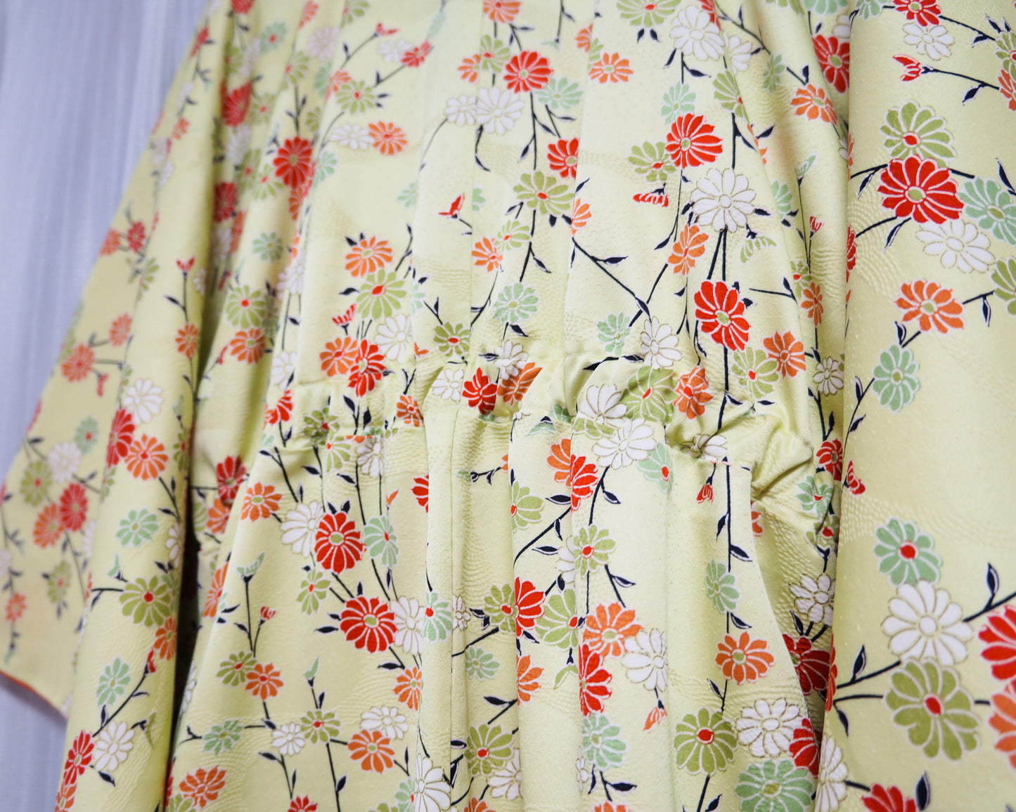MTO Kimono Dress Mini -Minty-