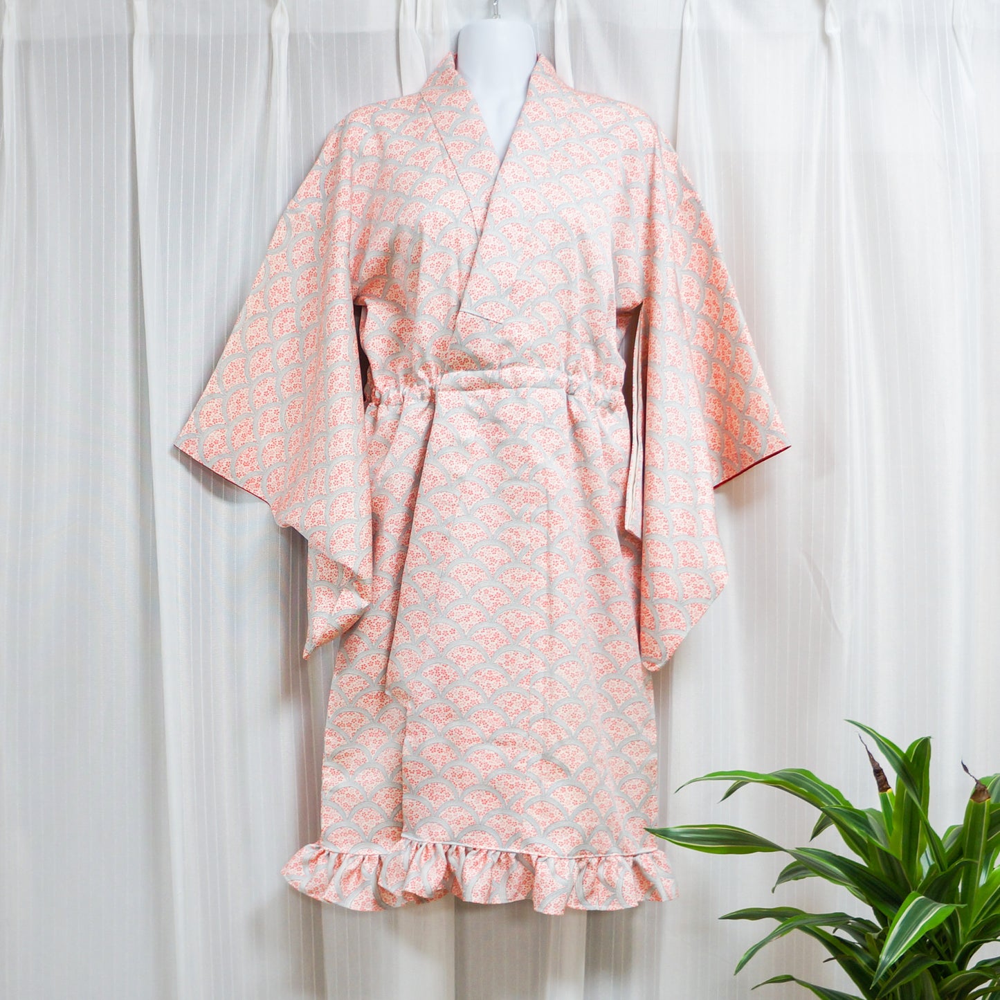 MTO Kimono Dress Mini -Sakura-
