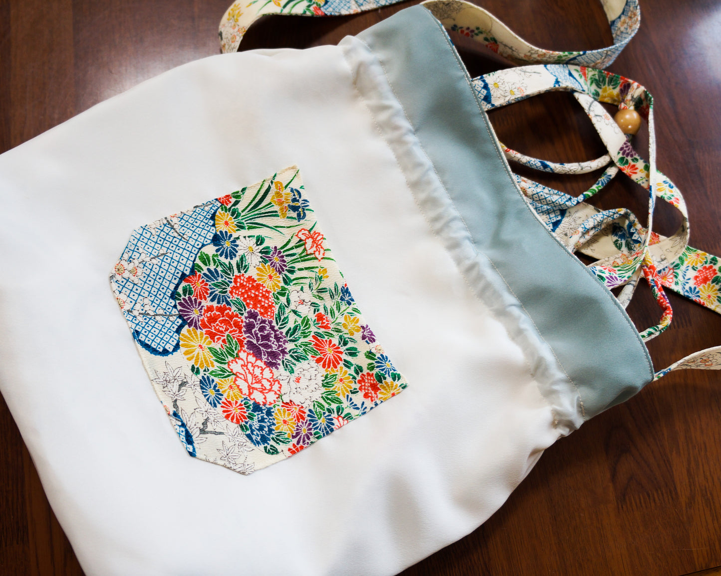 Kinchaku Crossbody Bag -Miyako-