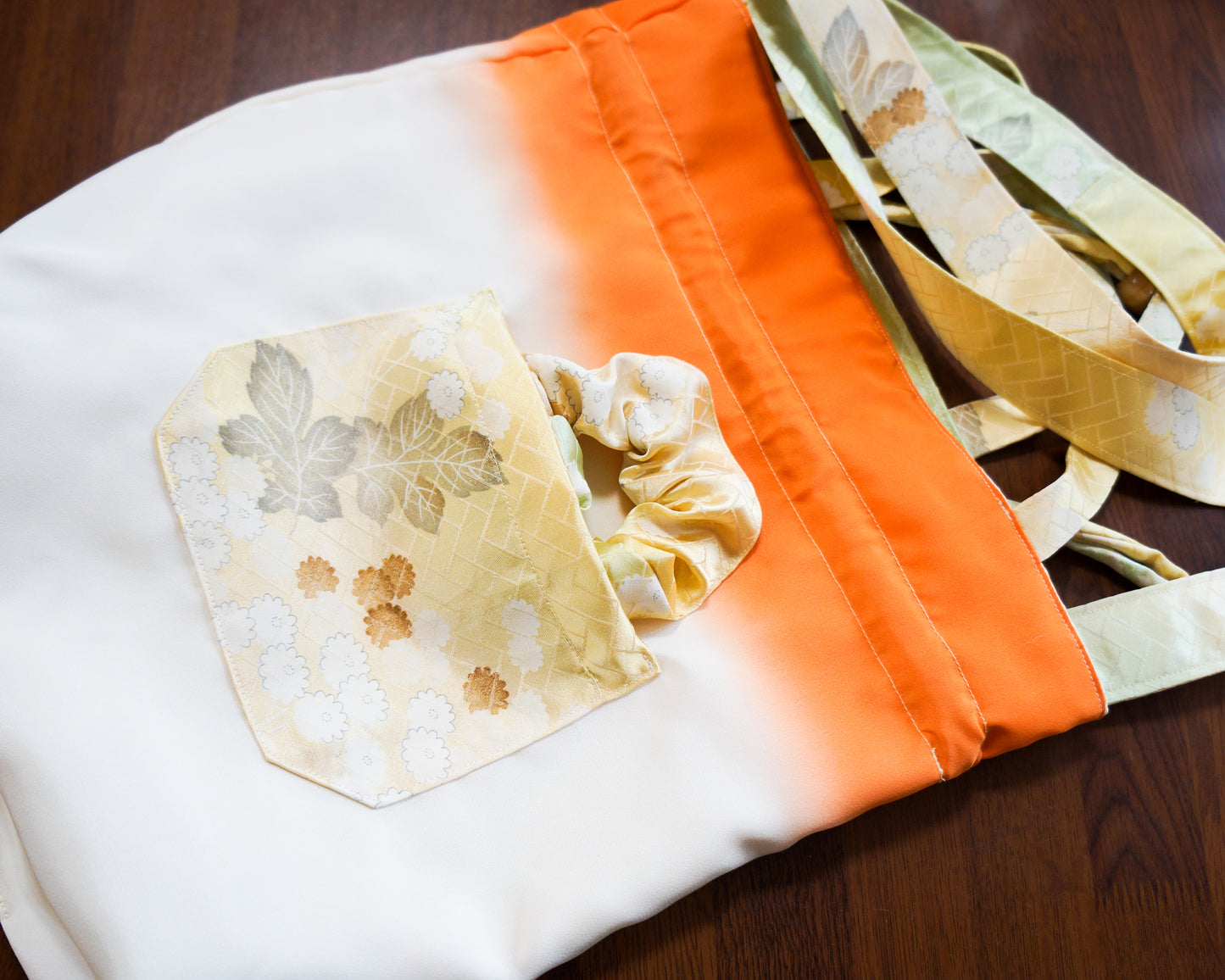 Kinchaku Crossbody Bag -Kogane-
