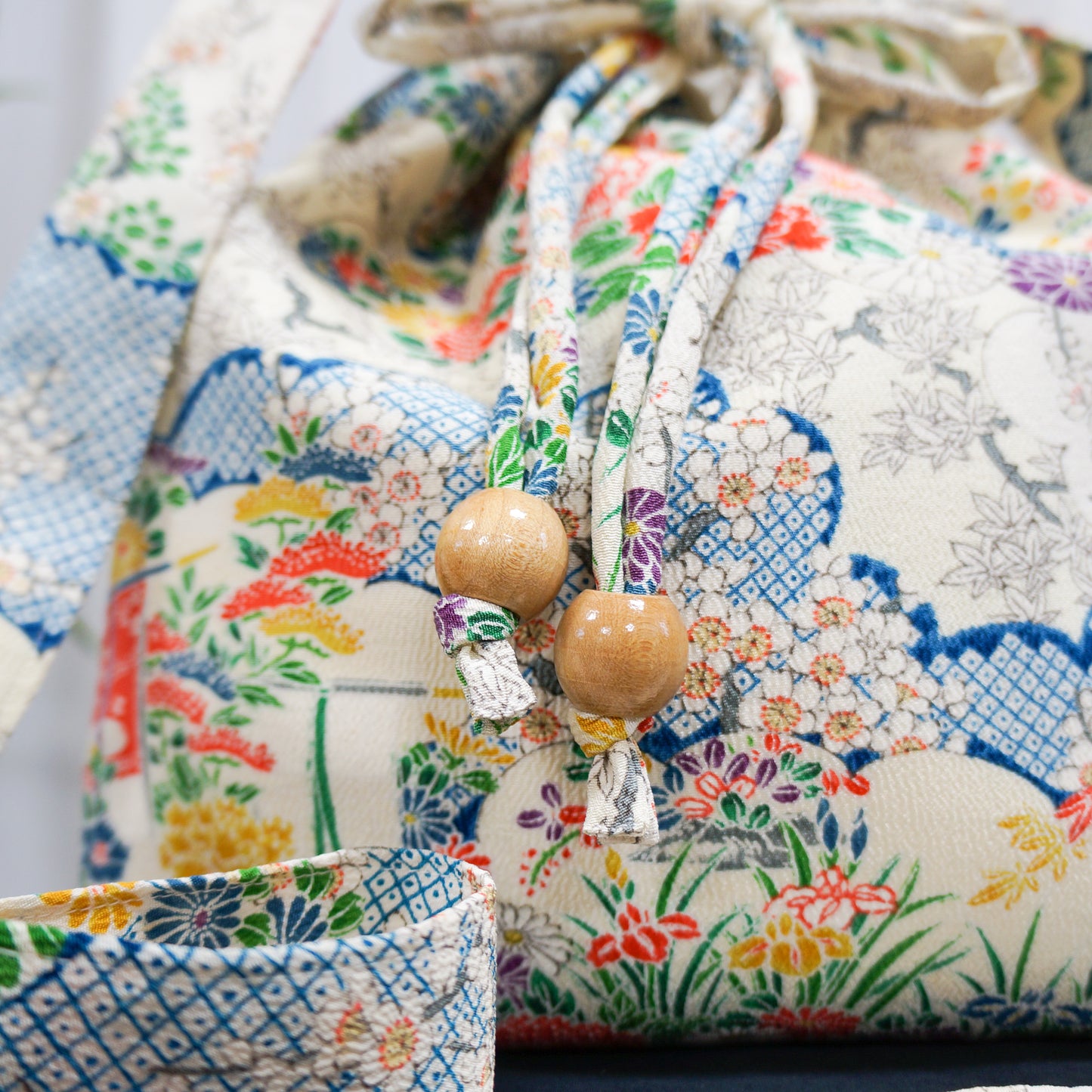 Kinchaku Crossbody Bag -Miyako-
