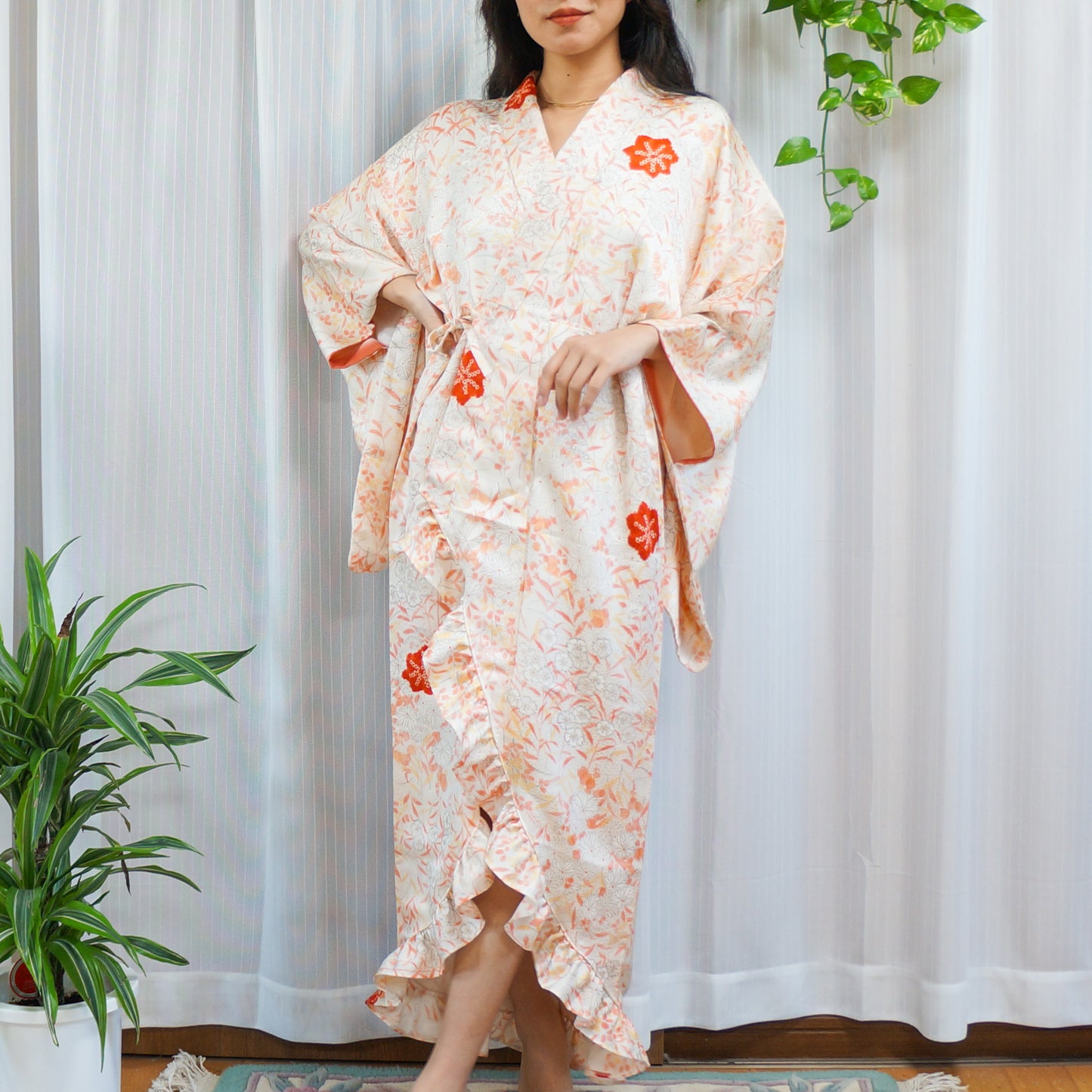 MTO Jinbei Dress Long -Haru-