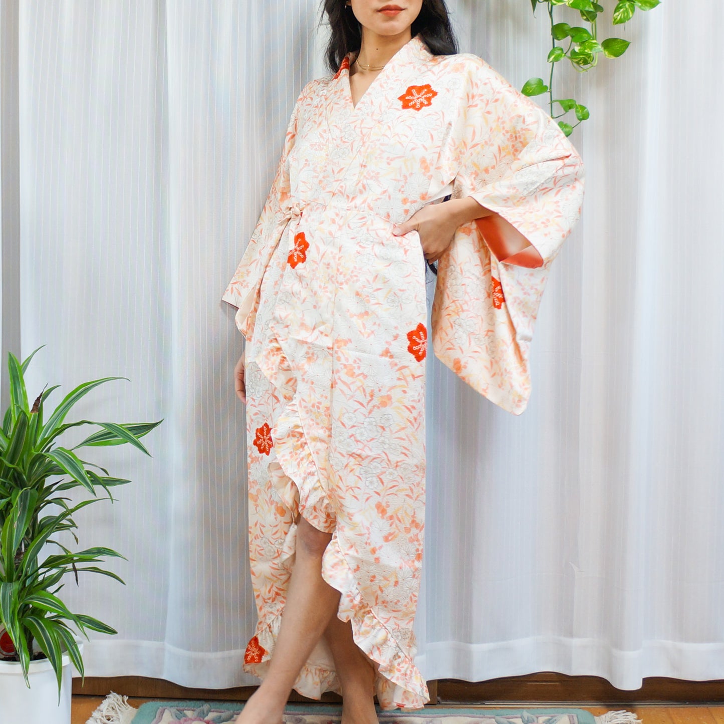 MTO Jinbei Dress Long -Haru-