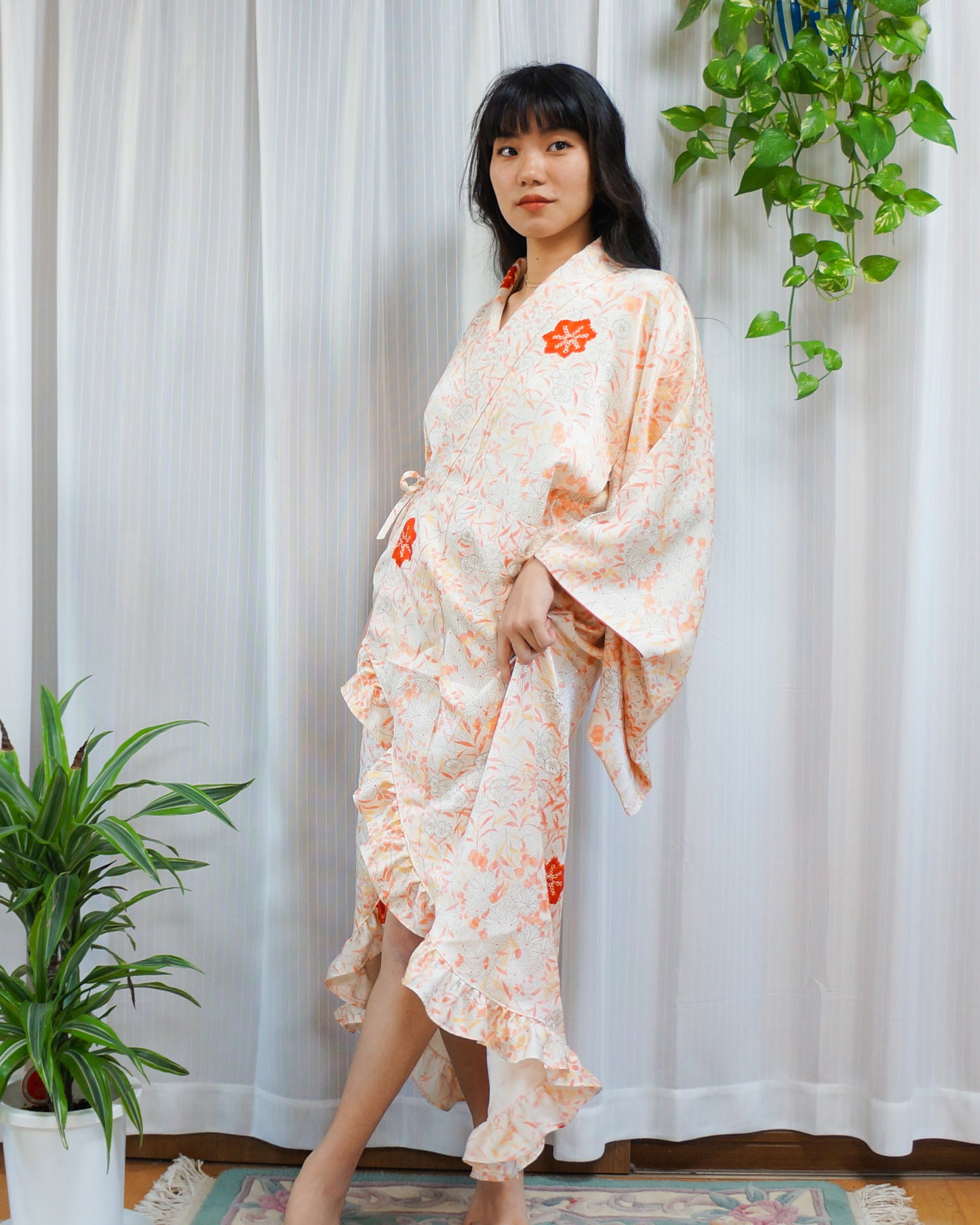 MTO Jinbei Dress Long -Haru-