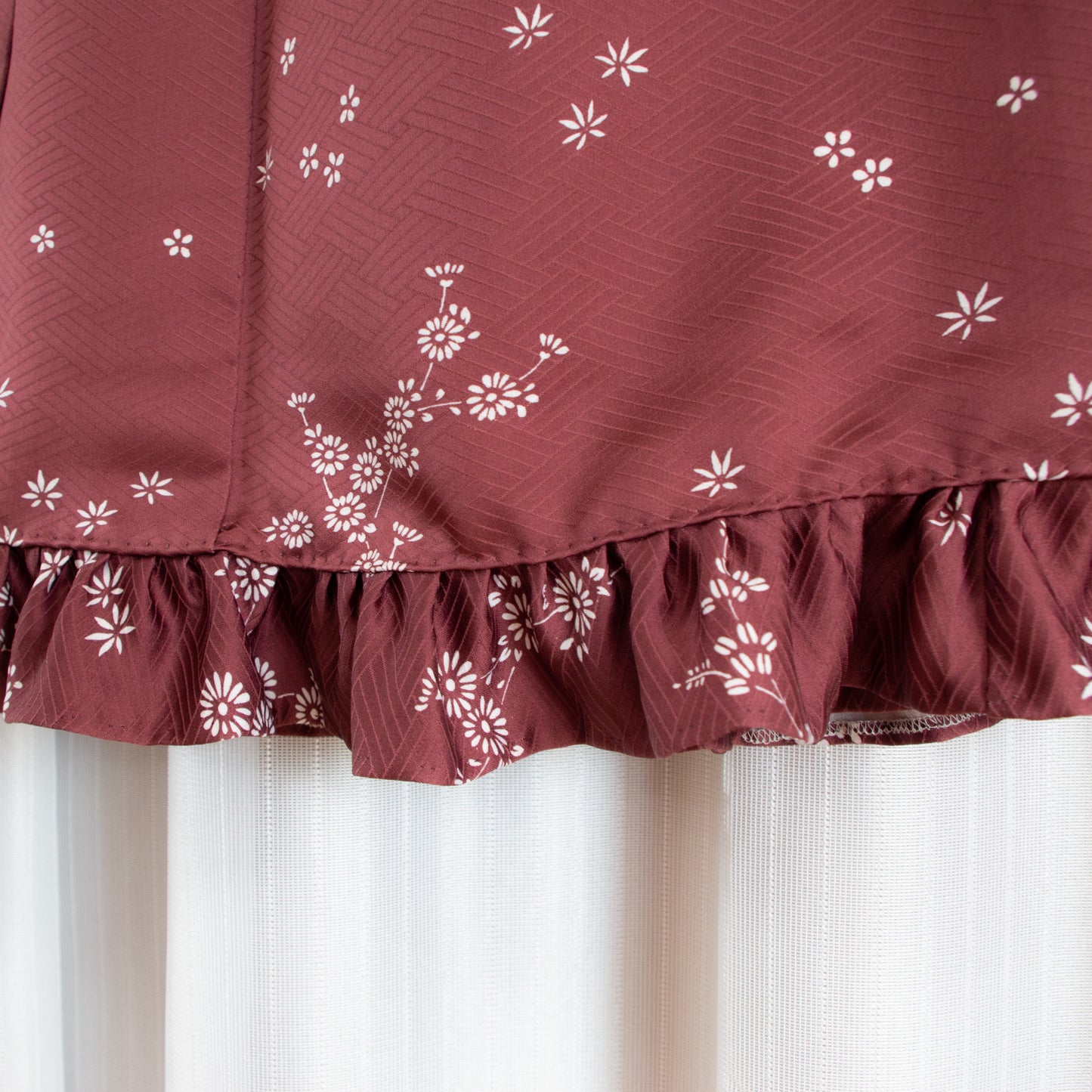 MTO Kimono Dress Mini -Azuki-