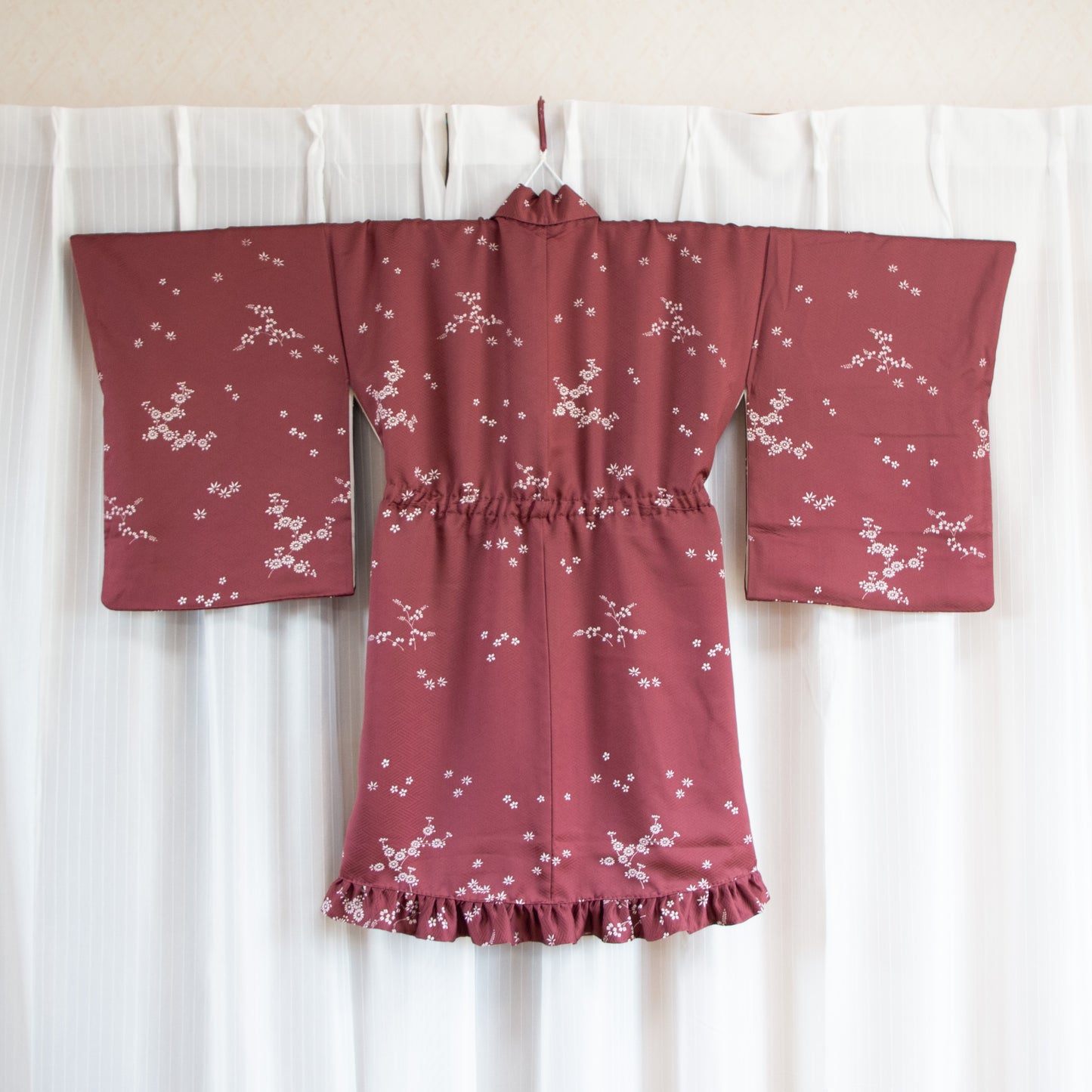 MTO Kimono Dress Mini -Azuki-