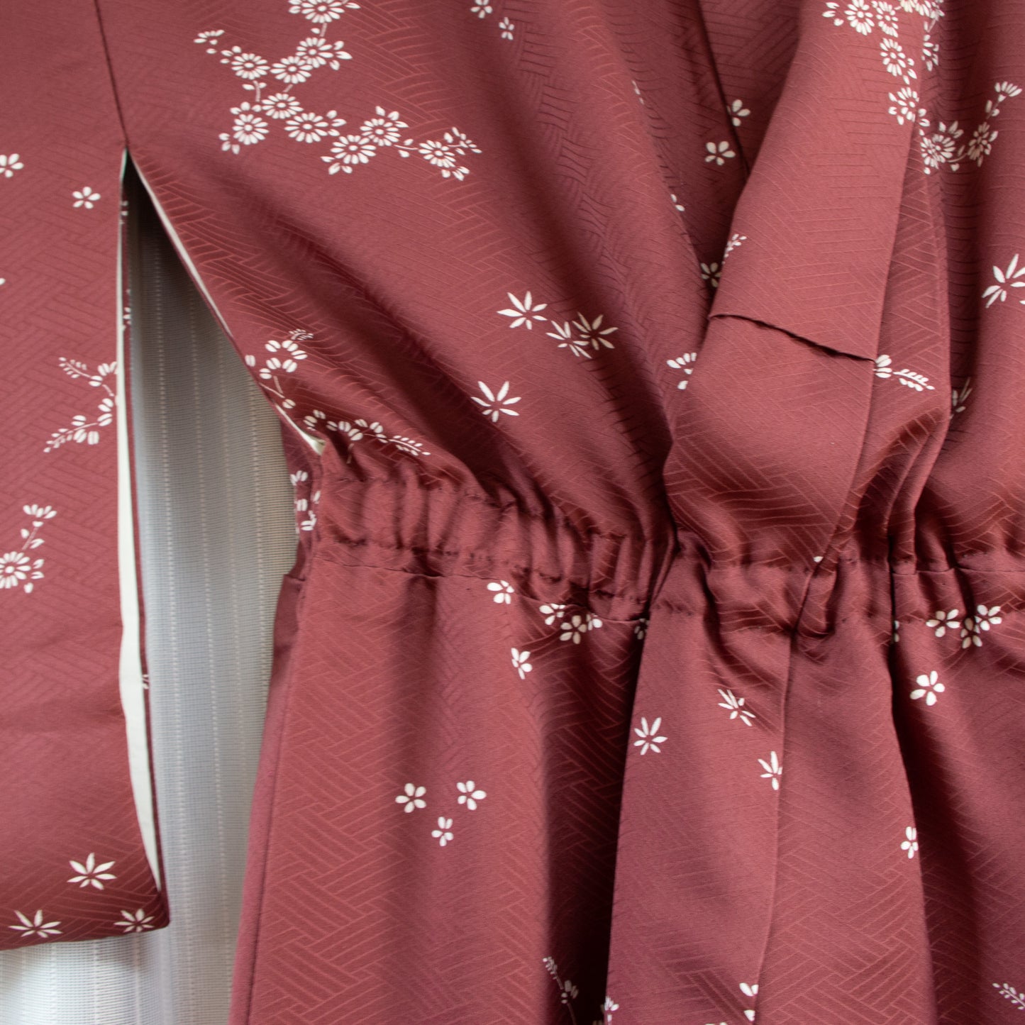 MTO Kimono Dress Mini -Azuki-