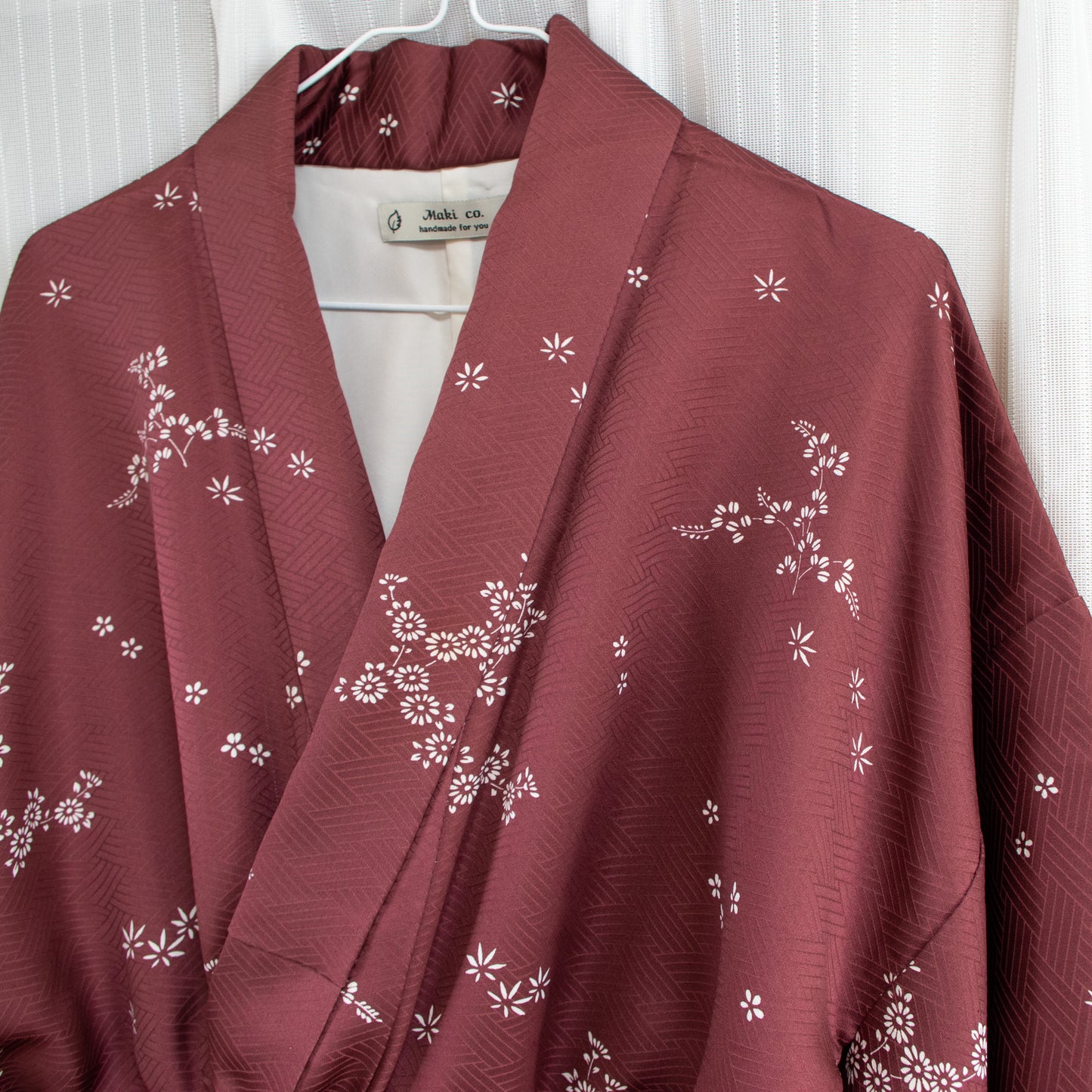 MTO Kimono Dress Mini -Azuki-