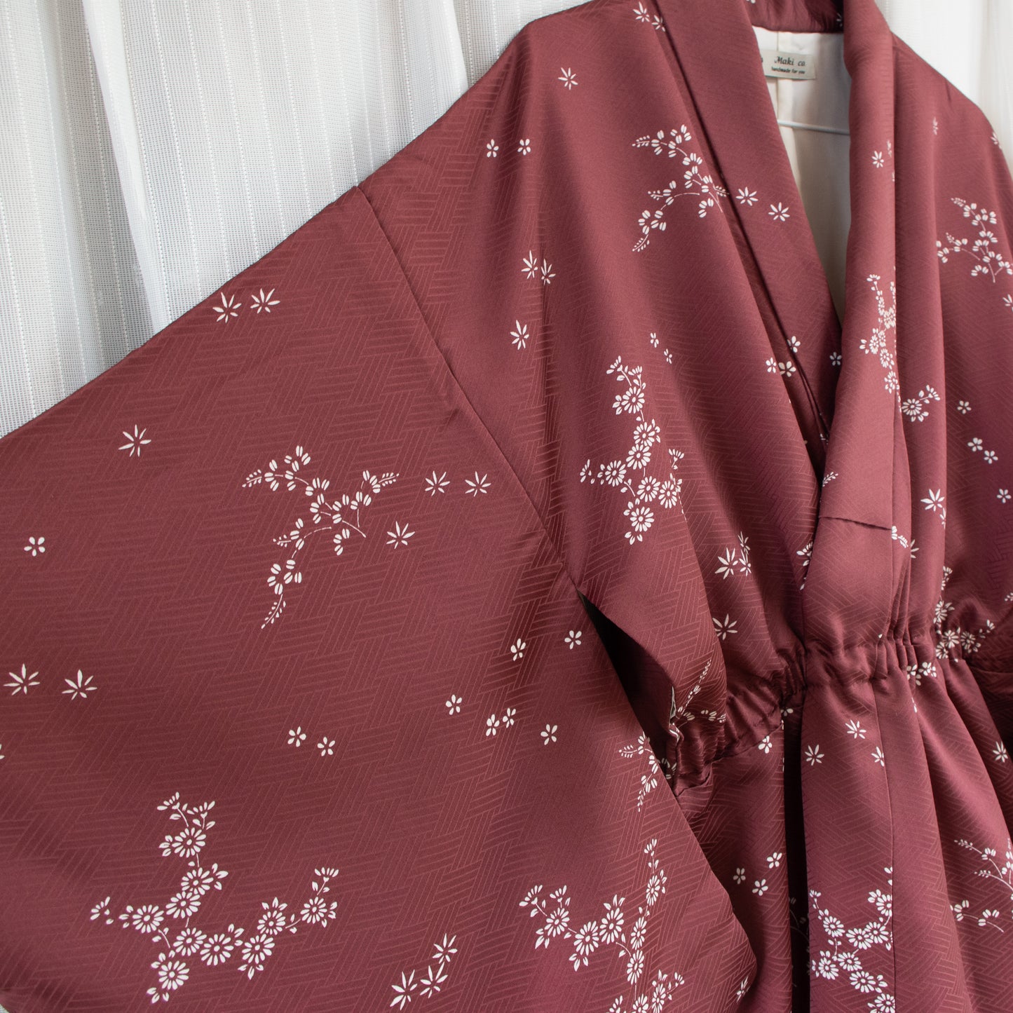 MTO Kimono Dress Mini -Azuki-