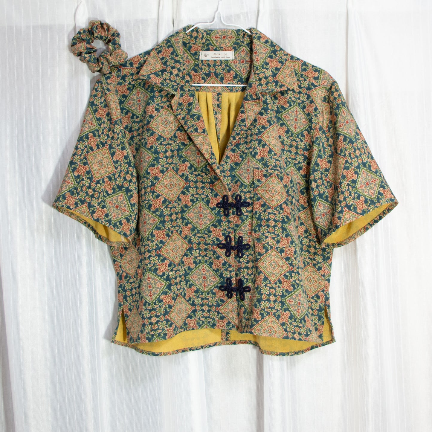Cropped Aoba Shirt -Nori-