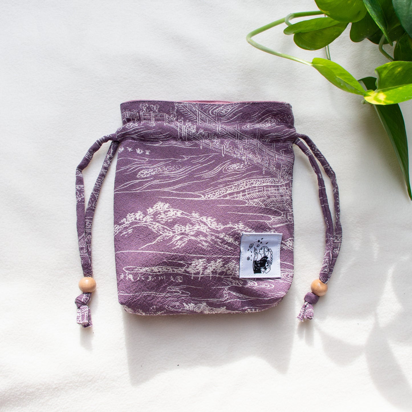 Mini Kinchaku Bag -Shikibu-