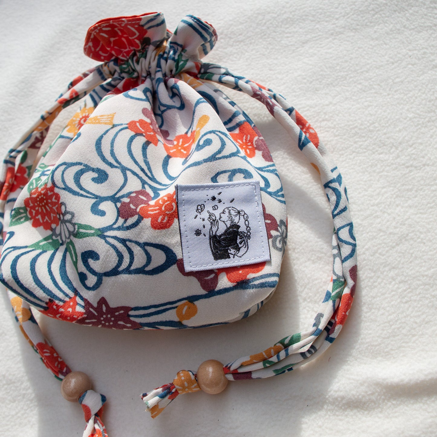 Mini Kinchaku Bag -Kiji-