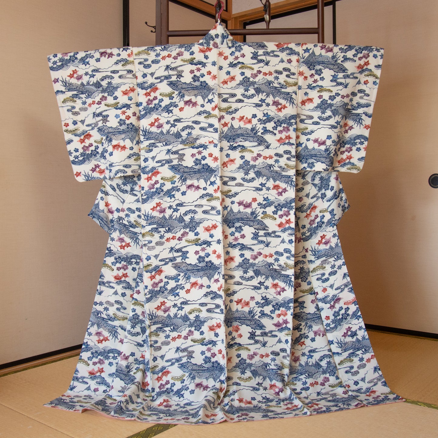 MTO Kimono Dress Mini -Omusubi-