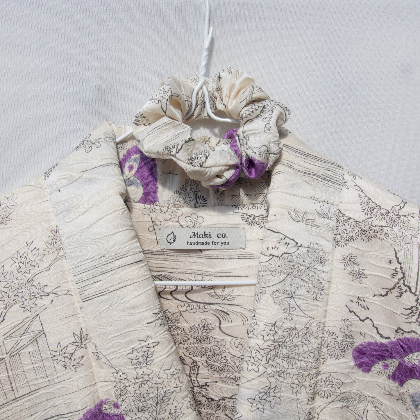 MTO Kimono Dress Mini -Nadeshiko-