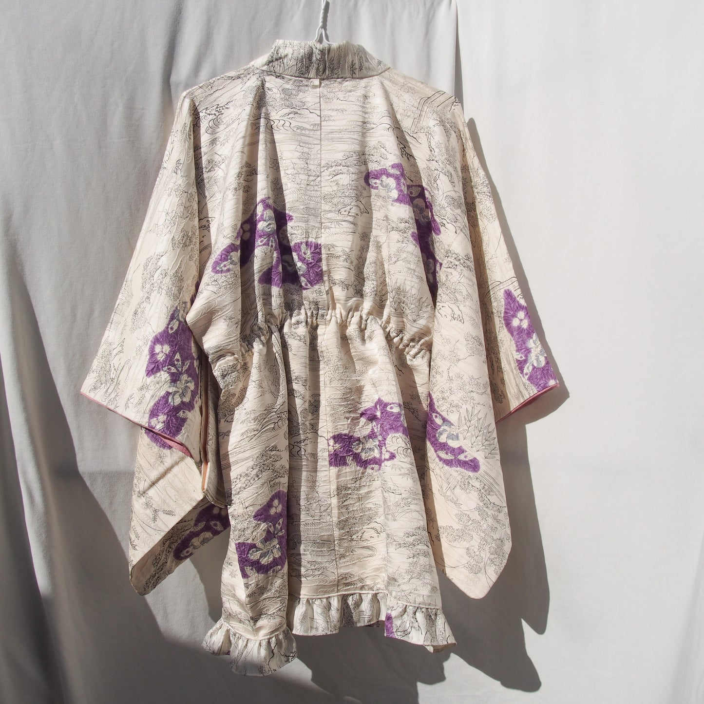 MTO Kimono Dress Mini -Nadeshiko-