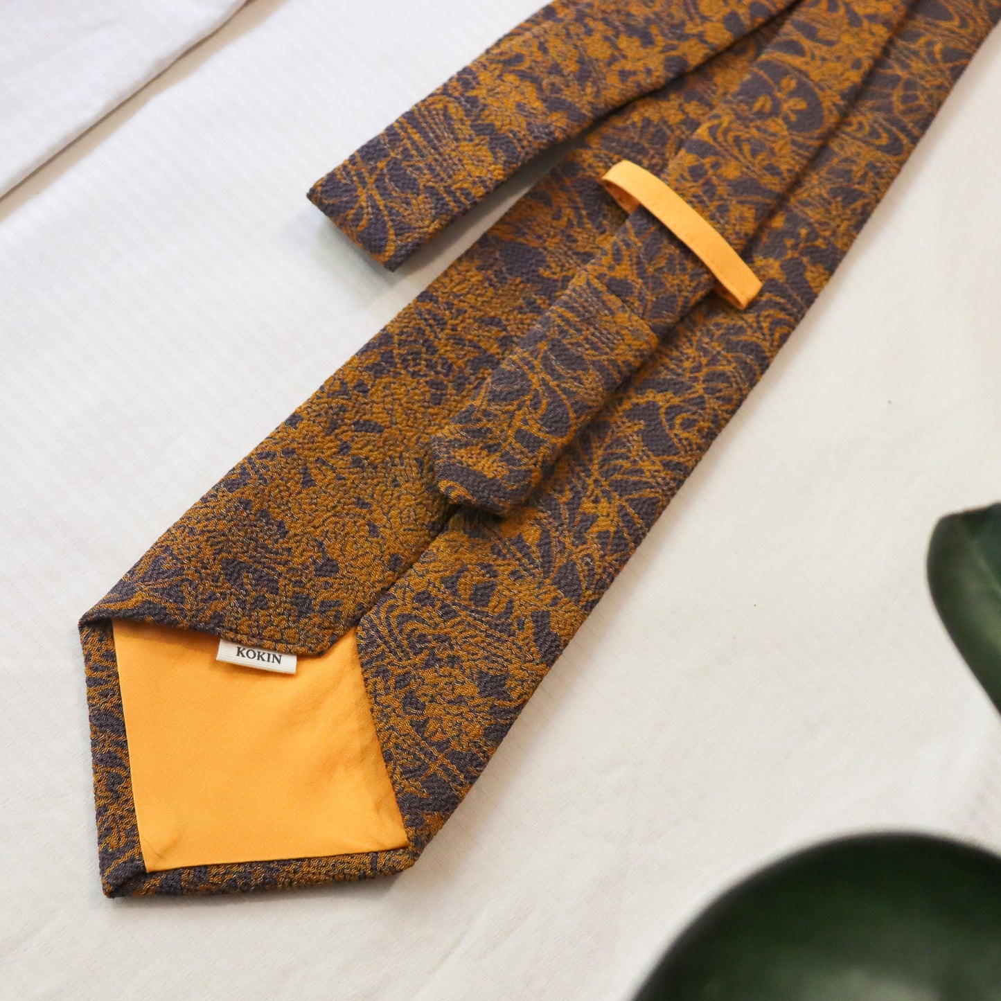 Silk tie made from kimono