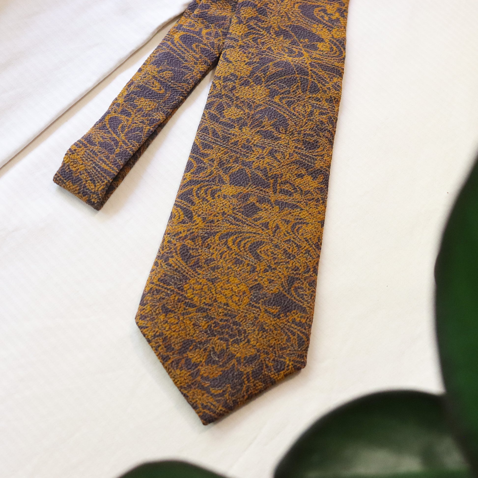 Silk tie made from kimono