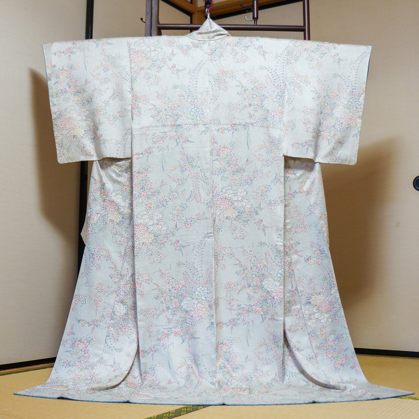 Pre-loved Kimono Scrunchie -Koyuki-