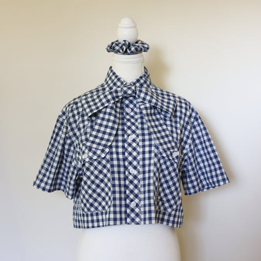 Revamp Shirt -Blue/White- (short sleeves)