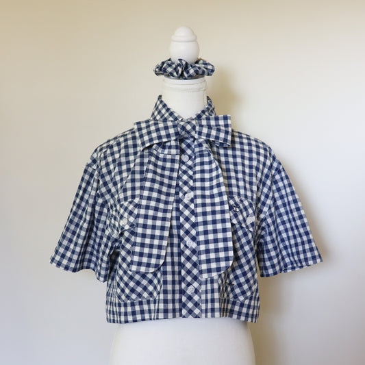 Revamp Shirt -Blue/White- (short sleeves)