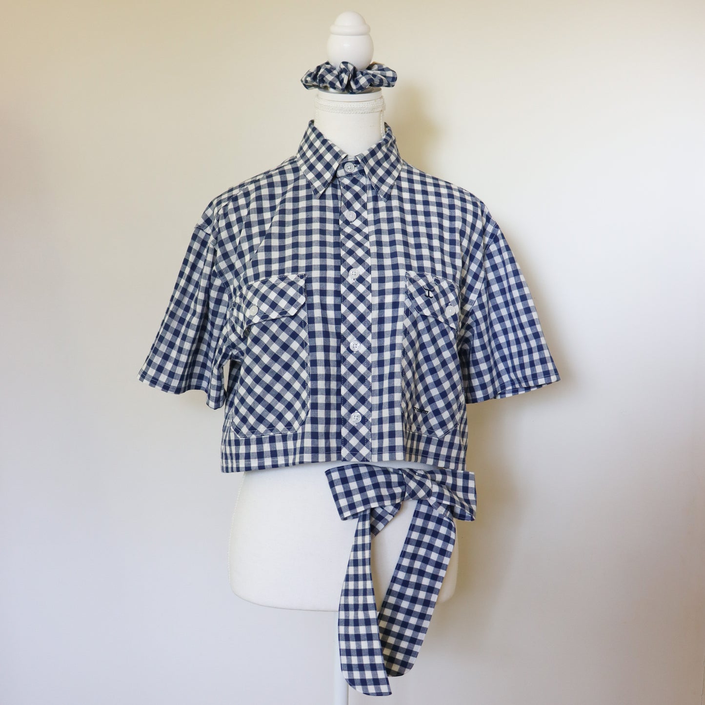 Revamp Shirt -Blue/White- (short sleeves)