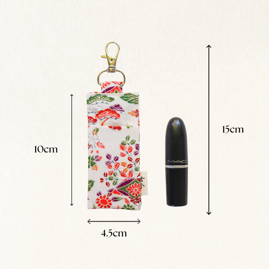 Lipstick Holder Keychain -Lauren-