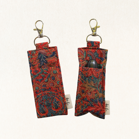 Lipstick Holder Keychain -Sun-