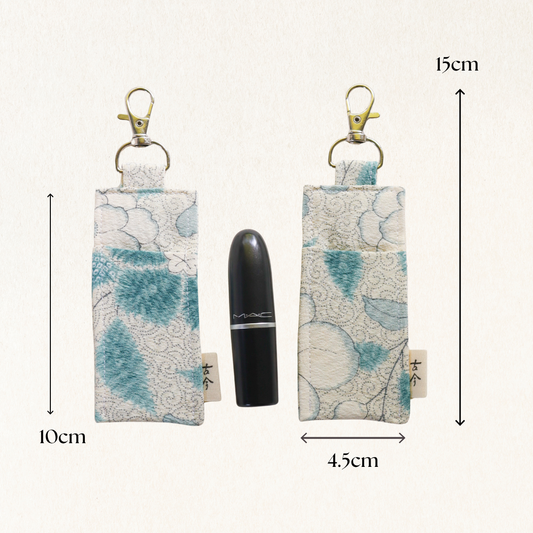 Lipstick Holder Keychain -Tsubaki-