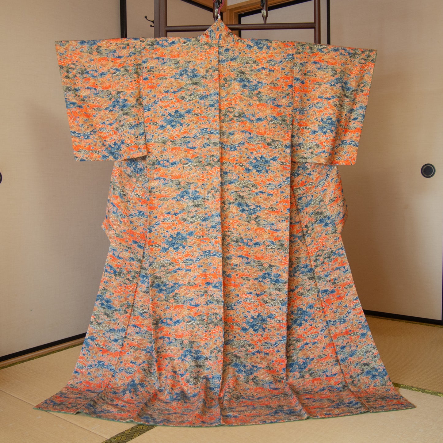 Pre-loved Kimono Scrunchie -Kaede-