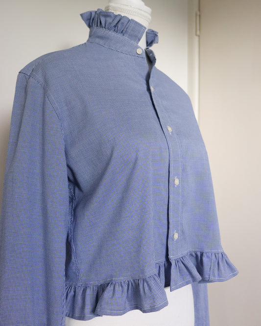 Revamp Shirt -Blue Check-