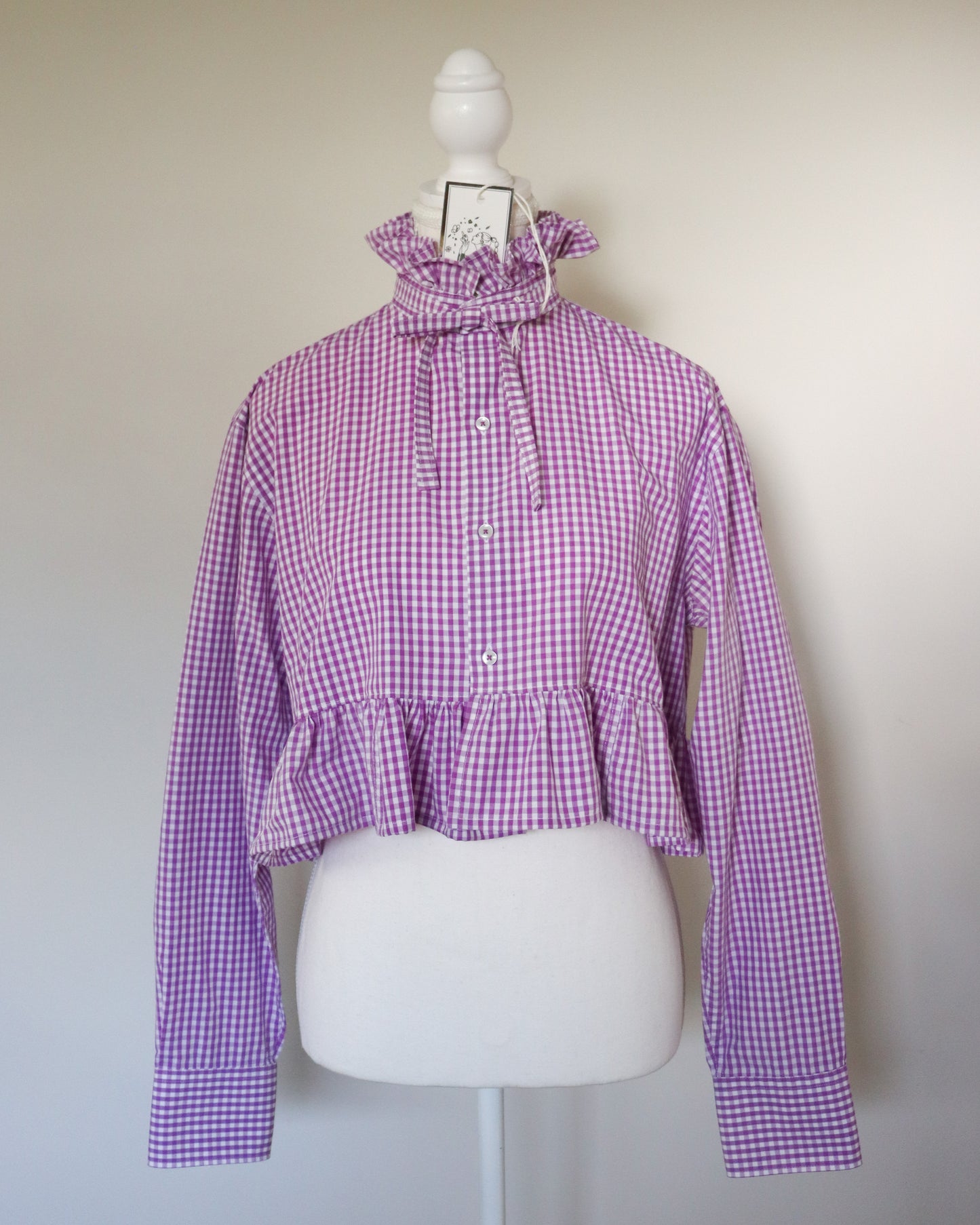 Revamp Shirt -Purple Check-