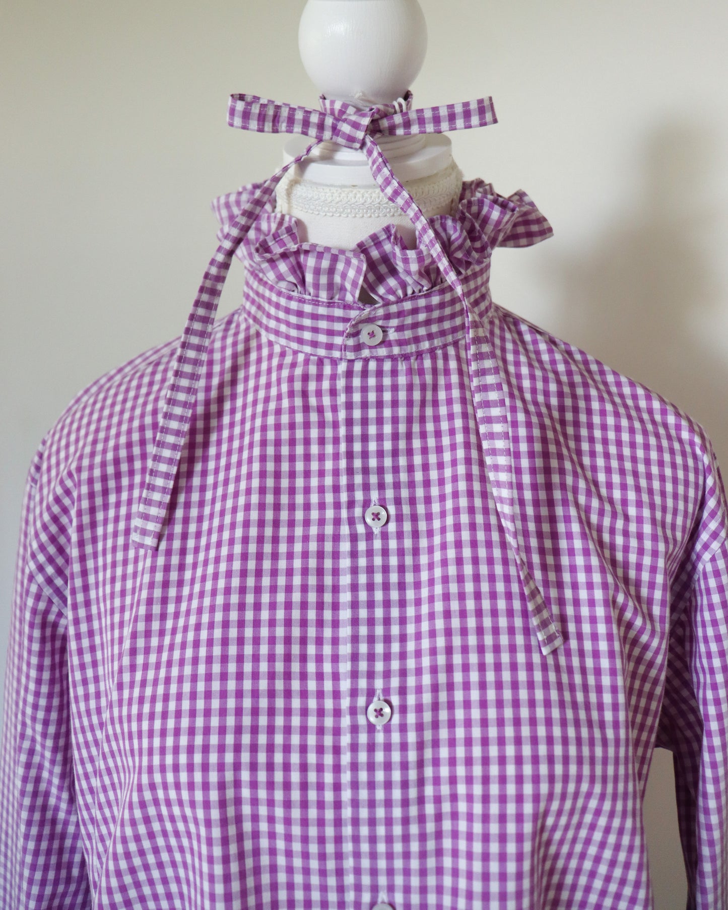 Revamp Shirt -Purple Check-