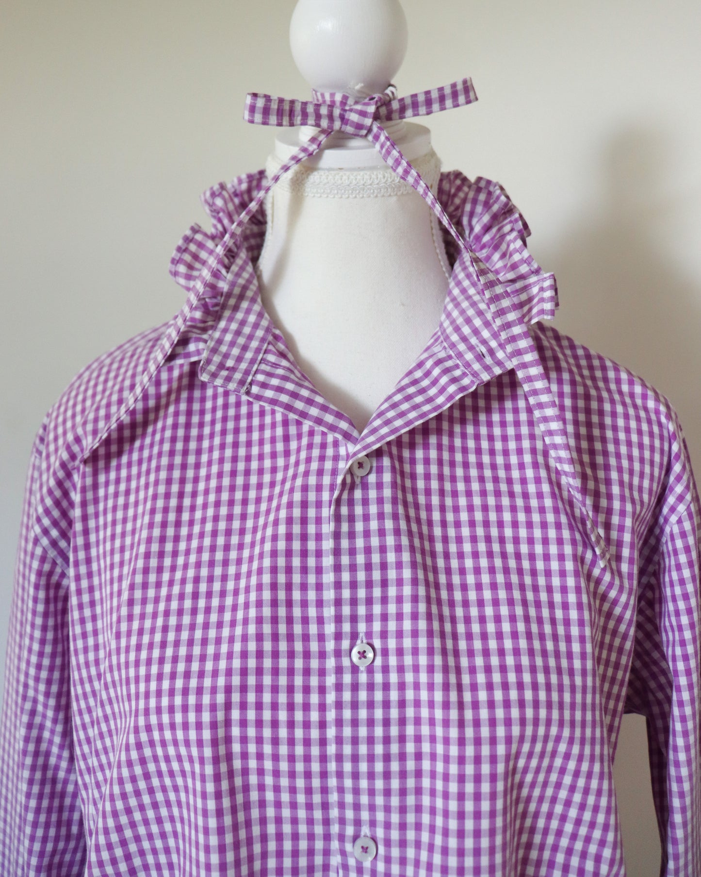 Revamp Shirt -Purple Check-