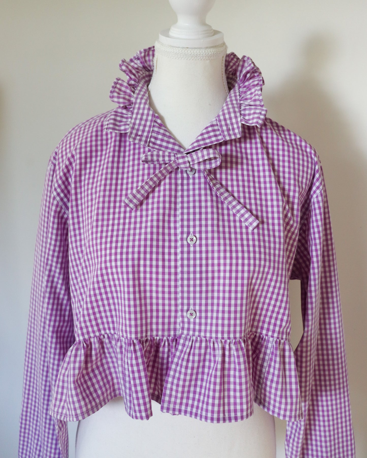 Revamp Shirt -Purple Check-