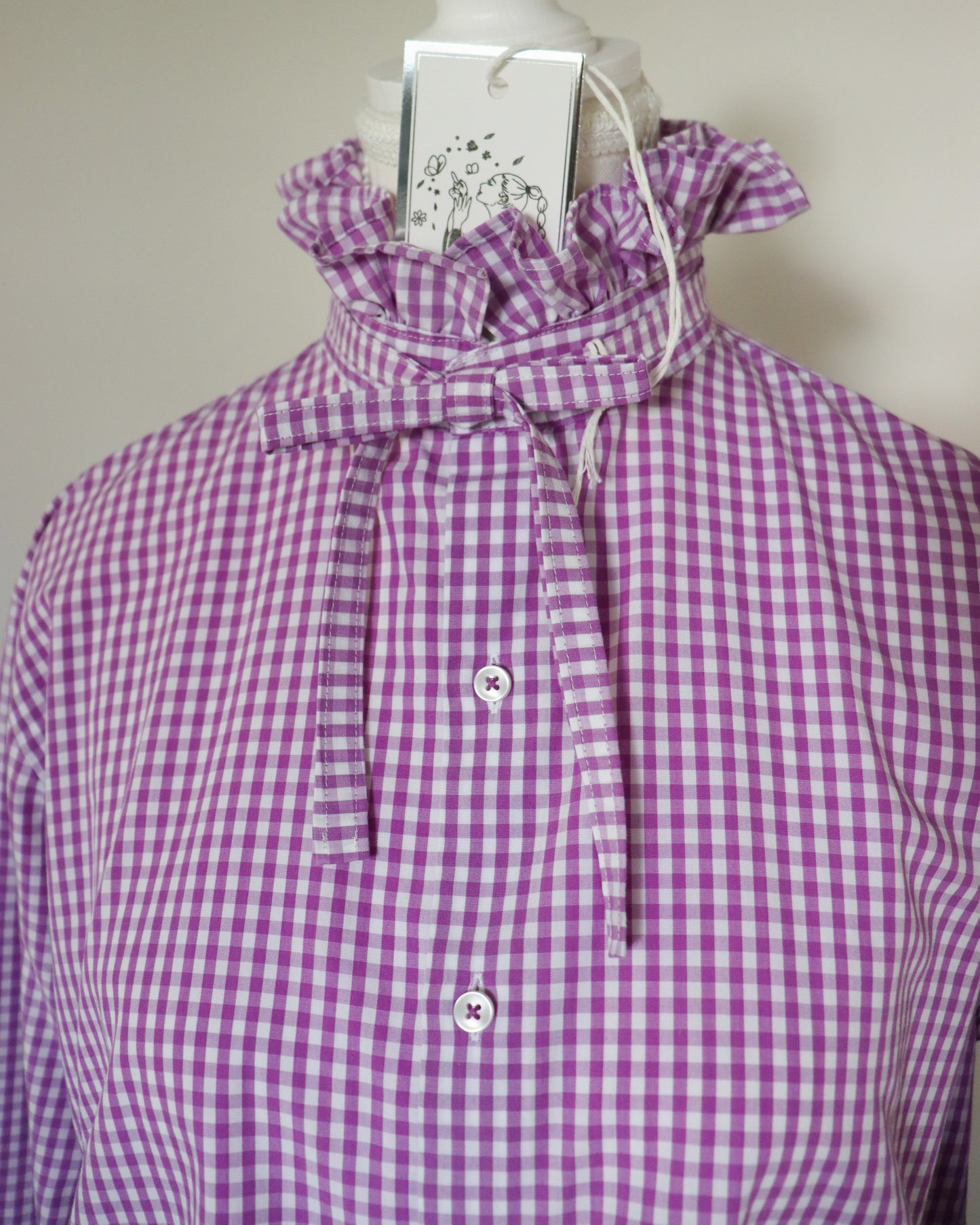 Revamp Shirt -Purple Check-